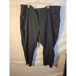 Old Navy Womens Plus Size 30 High Rise Pixie Pants Black 4X 5X Smoothing 30W